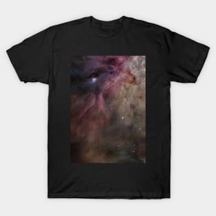 DARK MUTED GALAXY RAINBOW STARS SPACE T-Shirt